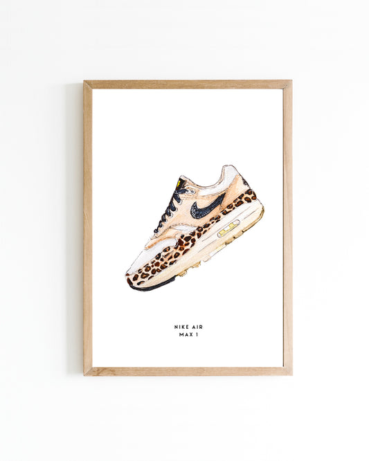 Poster Nike air max 1 Panther 15x20cm