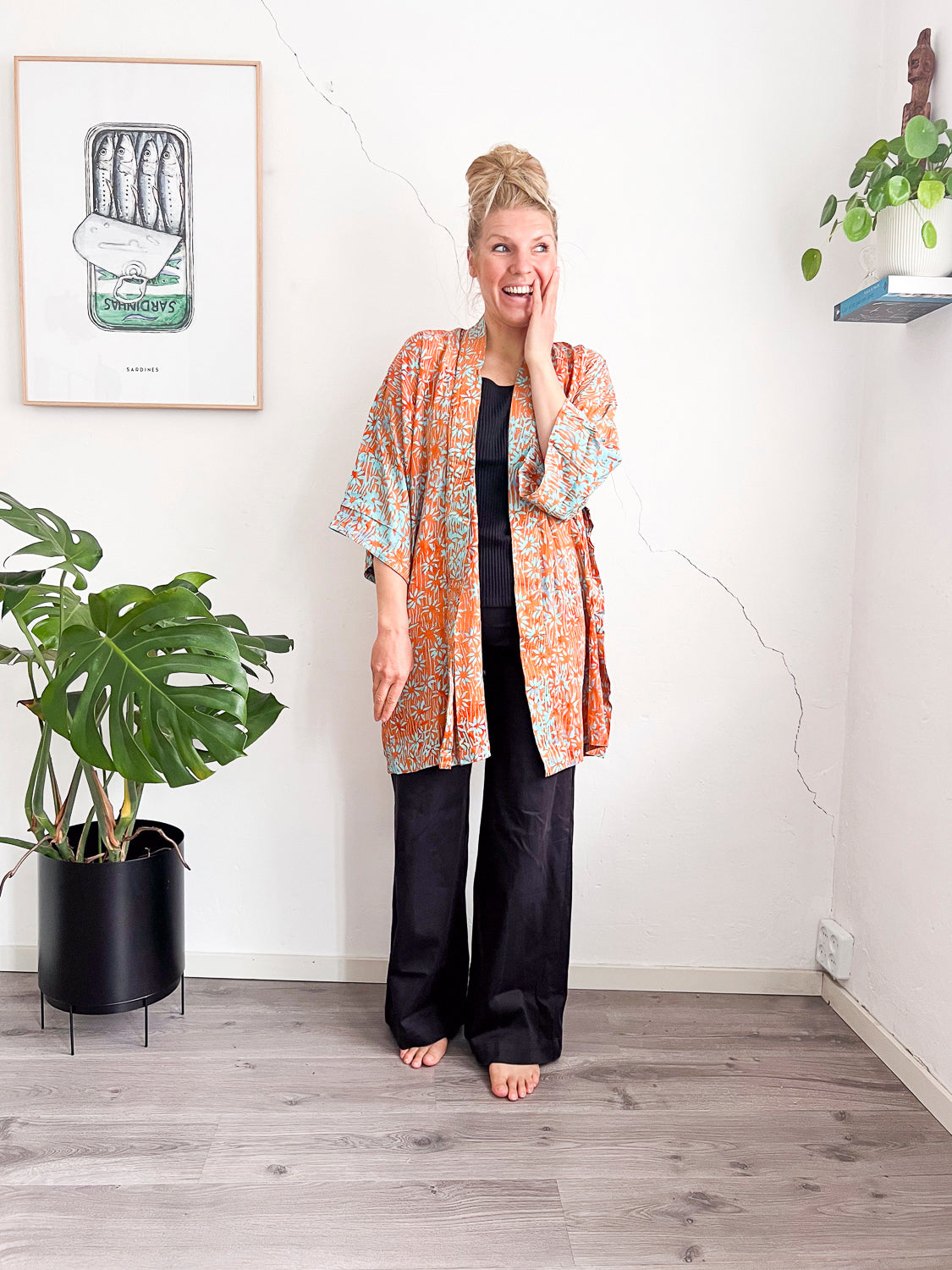 Sophie Kimono Oranje